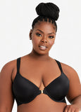 Plus Size Sexy Racerback Front Hook Underwire Bra