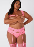 Cupless Four Piece Lingerie Set