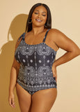 Plus Size swimsuit designer Raisins Curve Marita plus size one piece