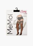 MeMoi Silky Sheer Lace Thigh High