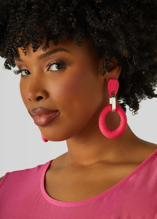 Threaded Ring Earrings
