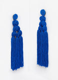 Beaded Tassel Earrings