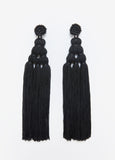 Bead And Tassel Earrings