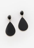 Faux Leather Clip On Earrings