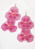 Wired Flower Earrings