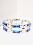 Crystal Link Stretch Bracelet