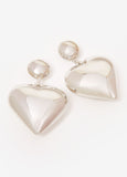 Heart Drop Earrings