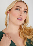 Fringed Faux Pearl Earrings