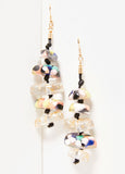 Bead And Resin Earrings