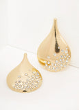 Crystal Teardrop Earrings