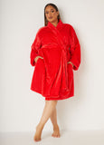 Plus Size Loungewear Plus Size Designer Rene Rofe Plush Robe