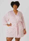 Paris Dreams Polka Dot Robe Set