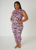 Plus Size Emme Jordan Camo PJ Set