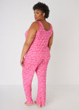 Bebe Logo Print Pajama Set