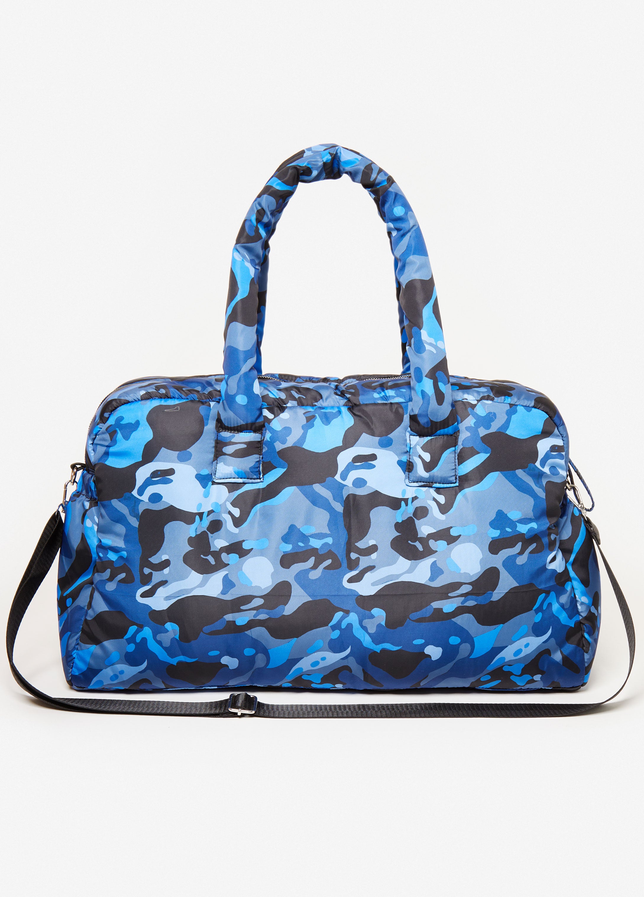 Camo Print Duffle Bag Nylon Tote Trendy Fashion Tote