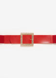 Crystal Square Stretch Belt