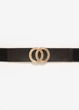 Crystal Ring Stretch Belt