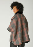 Jones New York Plaid Ruana