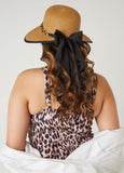 Braid Trimmed Straw Hat