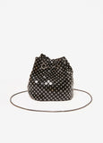 Crystal Chain Mail Bucket Bag