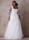 The Stella Princess Wedding Gown