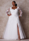 Plus Size Wedding Gown Plus Size Princess Gown Plus Size Bridal Fashion