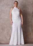 Plus Size Wedding Gown Form Fitting Gown Plus Size Bridal Fashion