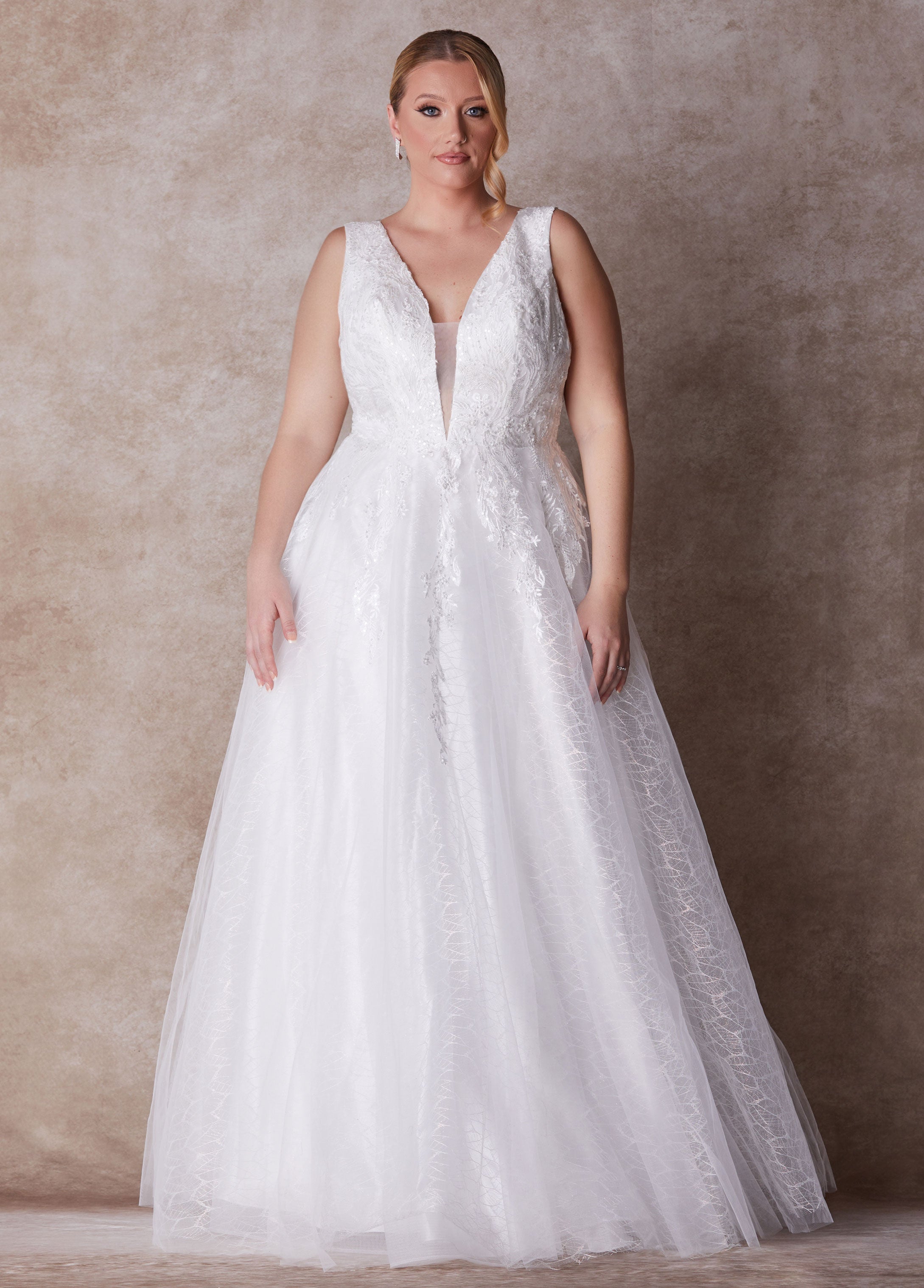 Plus Size Princess Gown Plus Size Wedding Gown Plus Size Bridal Fashion