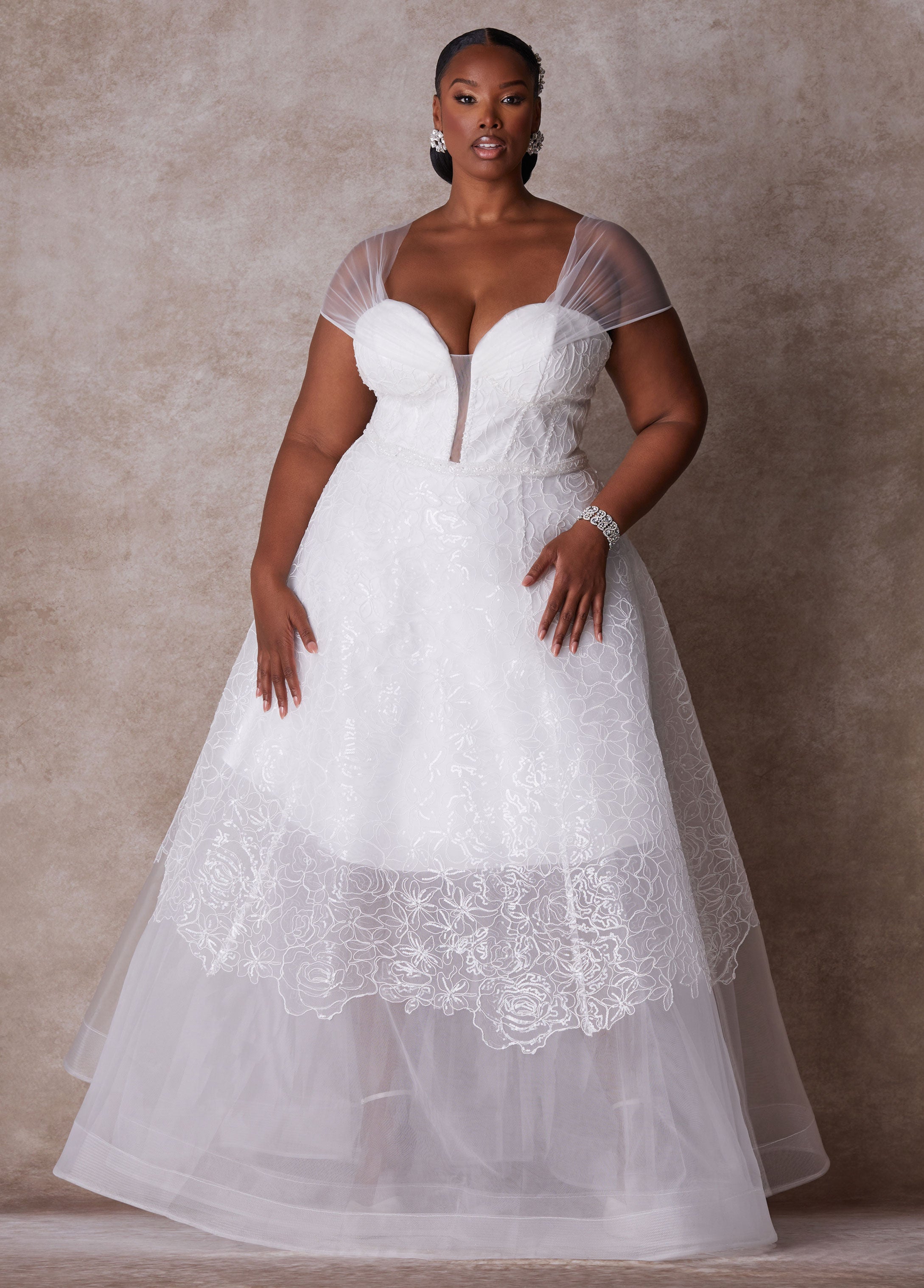 Plus Size Princess Wedding Gown Plus Size Bridal Gown Bridal Fashion