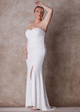 The Ella Strapless Wedding Gown