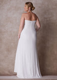 The Ella Strapless Wedding Gown