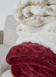 Faux Fur Throw Blanket