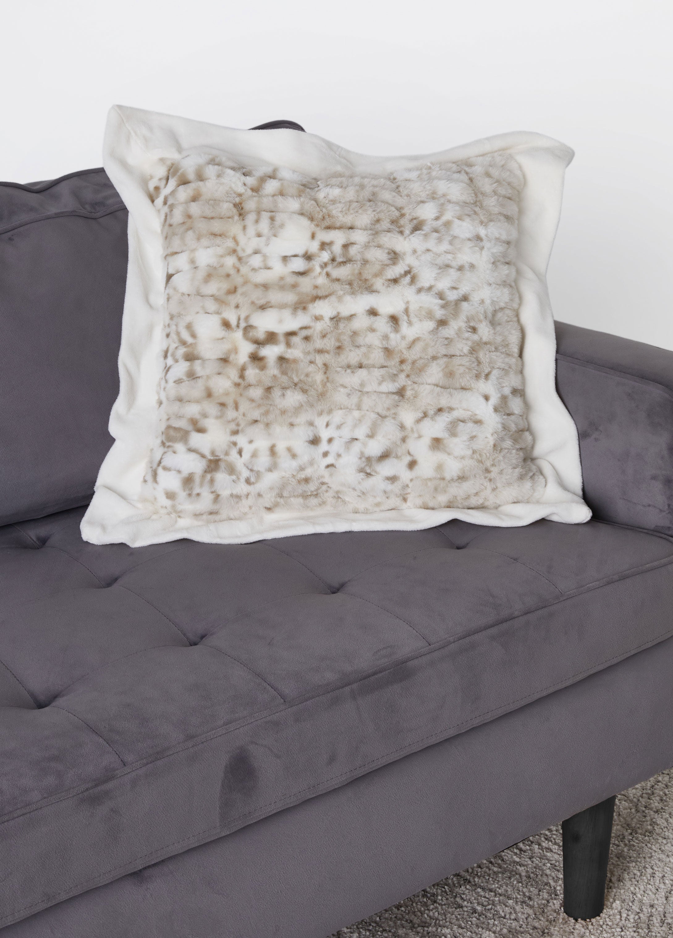 Faux Fur Pillow Interior Design Home Decor Affordable Home Design