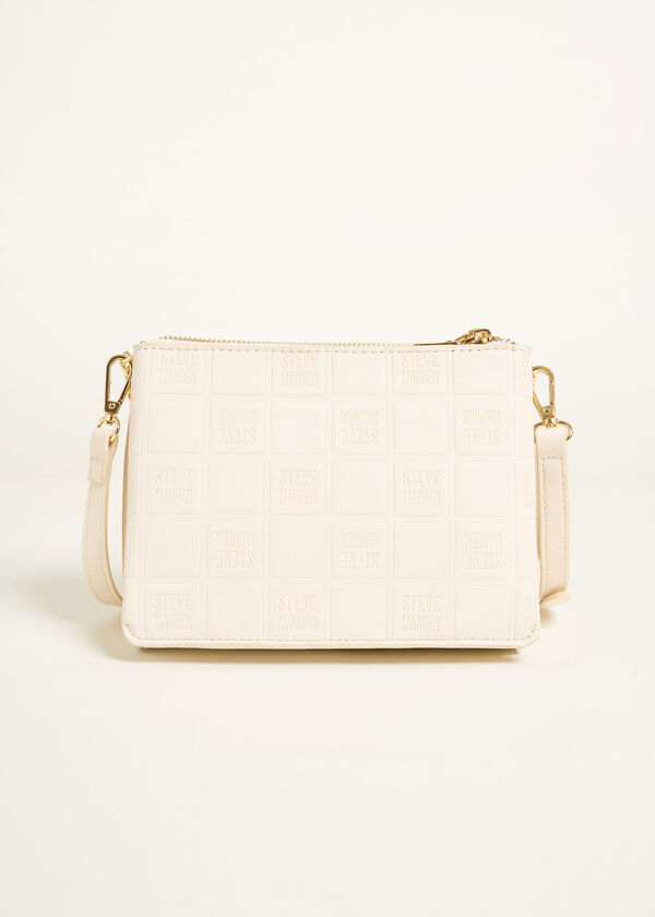 Steve Madden Logo BVice Crossbody, Ivory image number 1