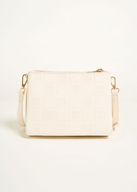 Steve Madden Logo BVice Crossbody, Ivory image number 1