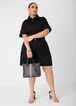 Cotton Twill Utility Romper, Black image number 4