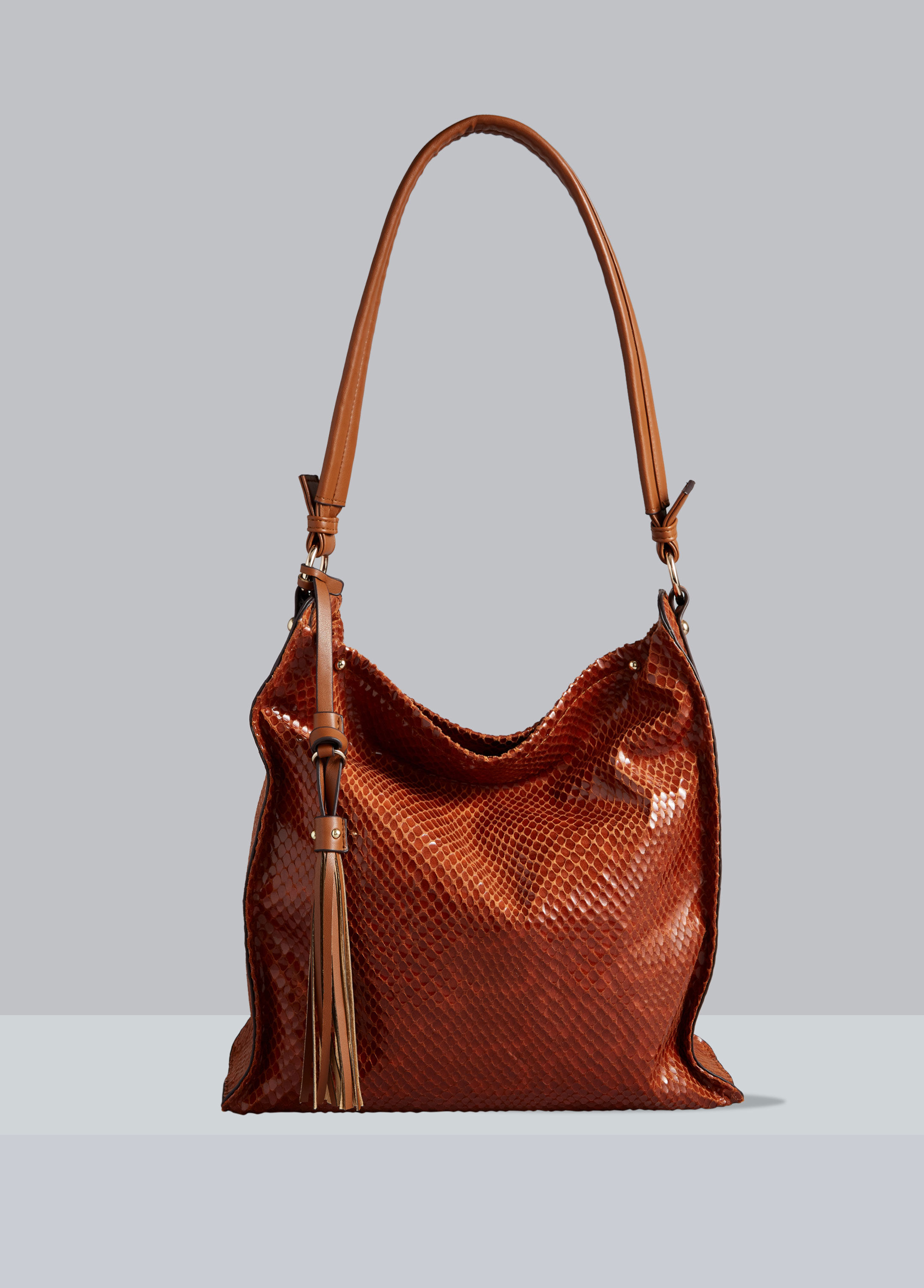 sondra roberts squared hobo bag