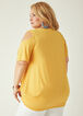 Cold Shoulder Tunic, Mustard image number 1