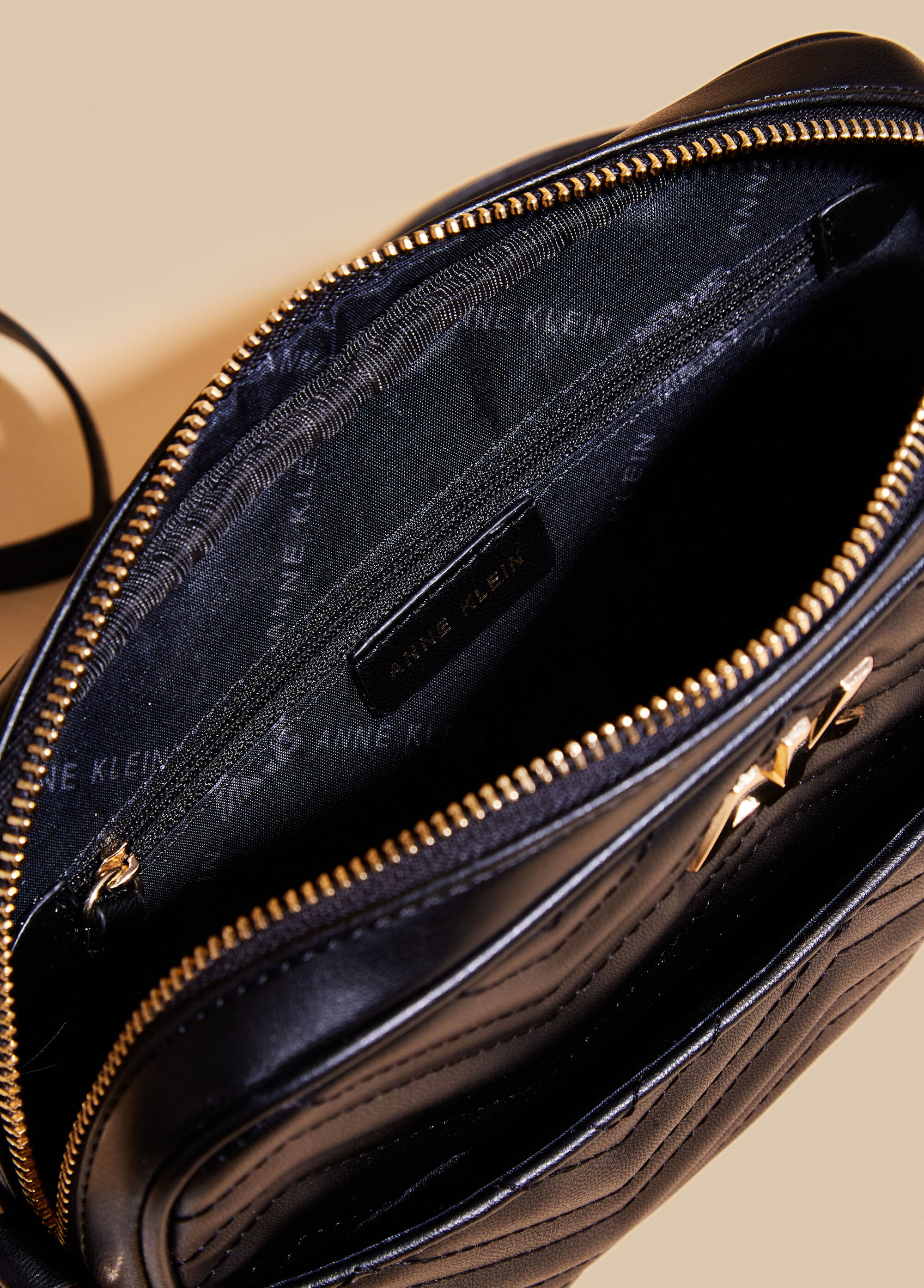 Designer Anne Klein Crossbody Vegan Leather Shoulder Bag Handbag