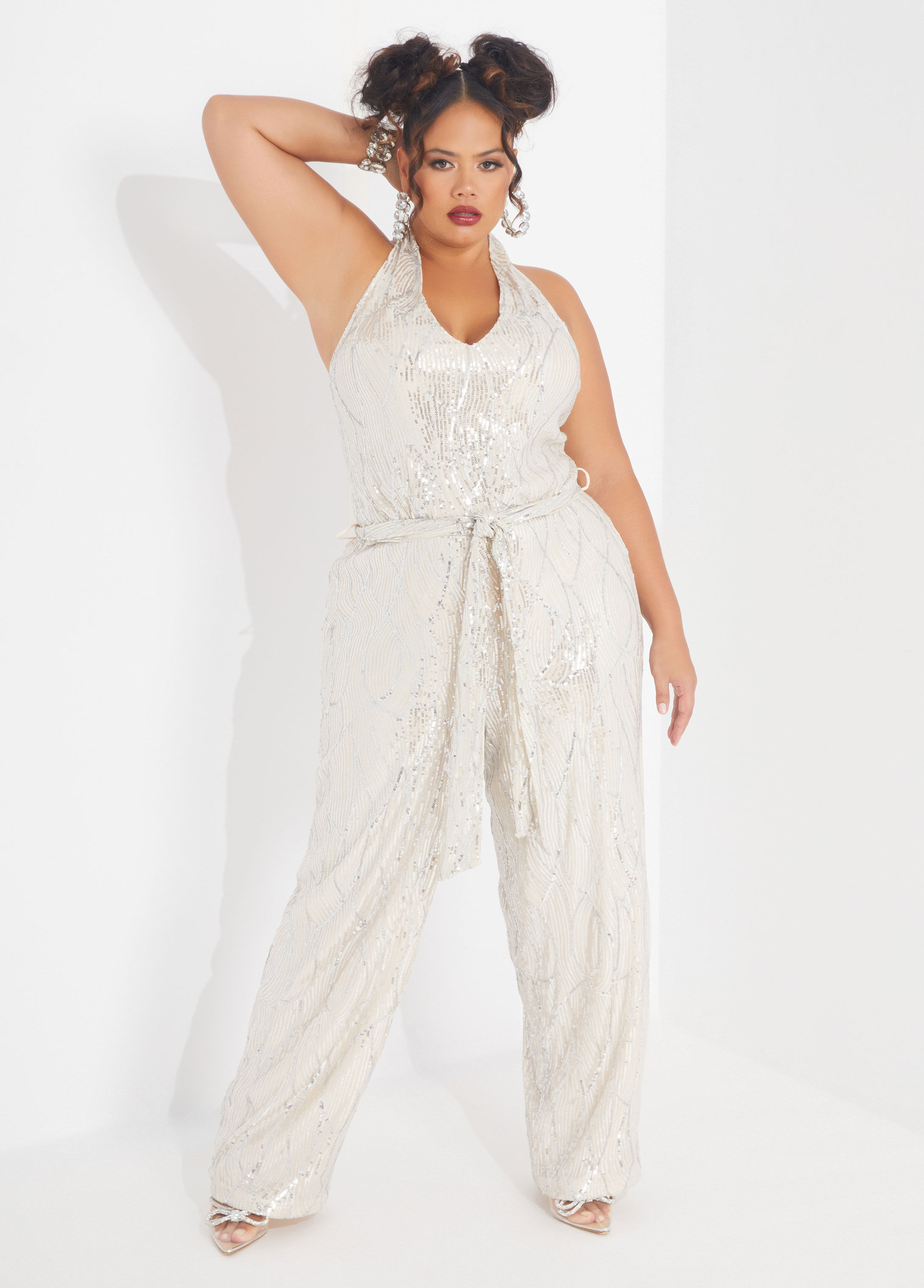 white jumpsuit size 20