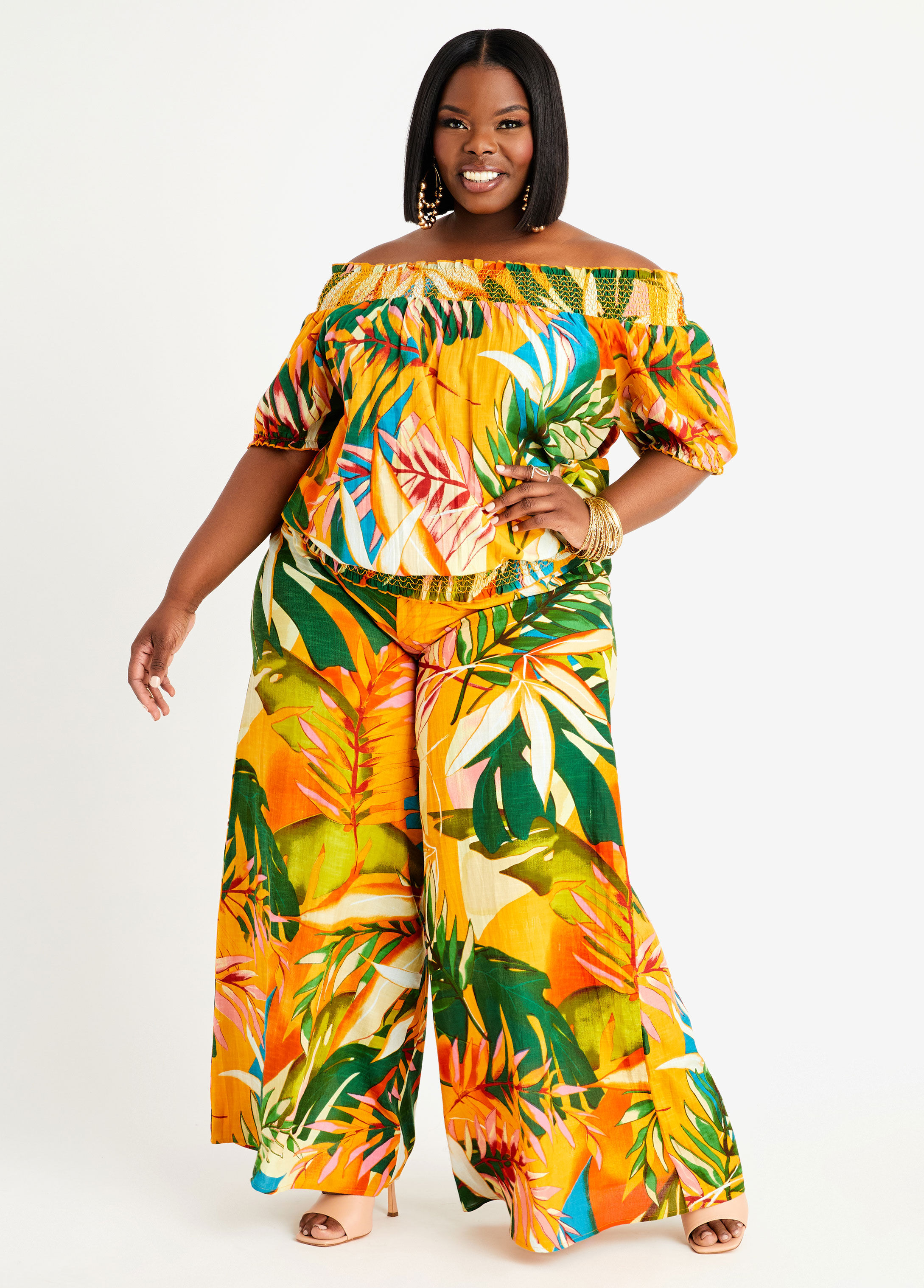 tropical palazzo pants - OFF-58% >Free Delivery