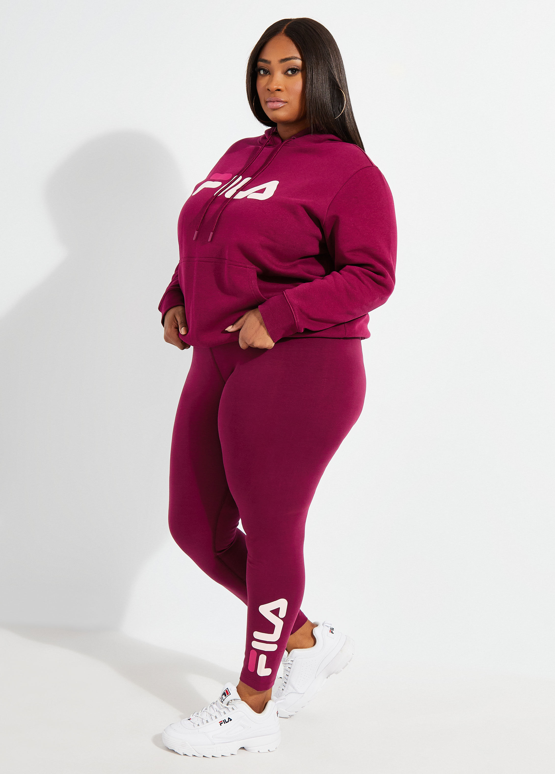 Plus size fila clearance leggings