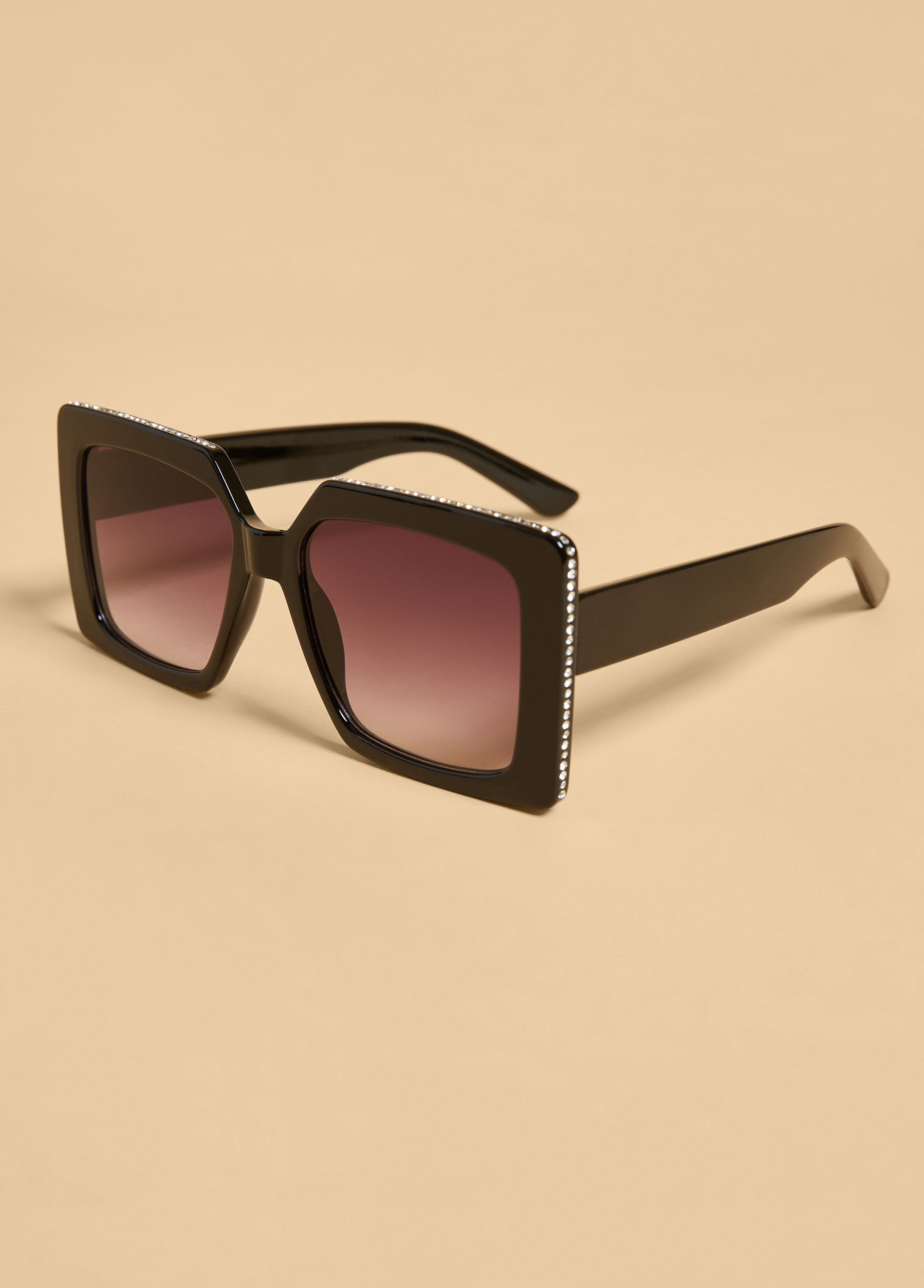 Crystal Square Sunglasses