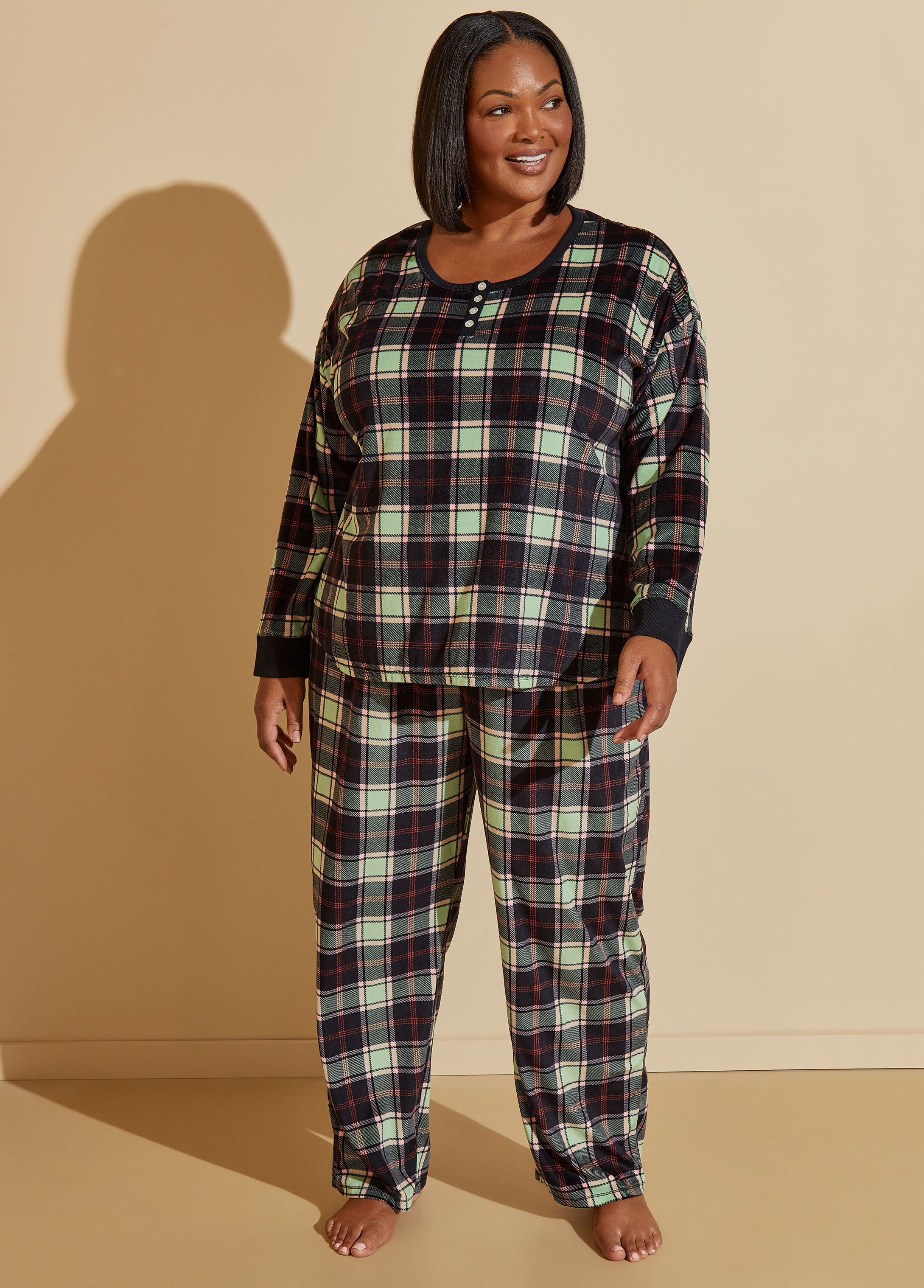 Pjs plus size womens hot sale