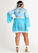 Flower Power Halloween Costume, Blue image number 1