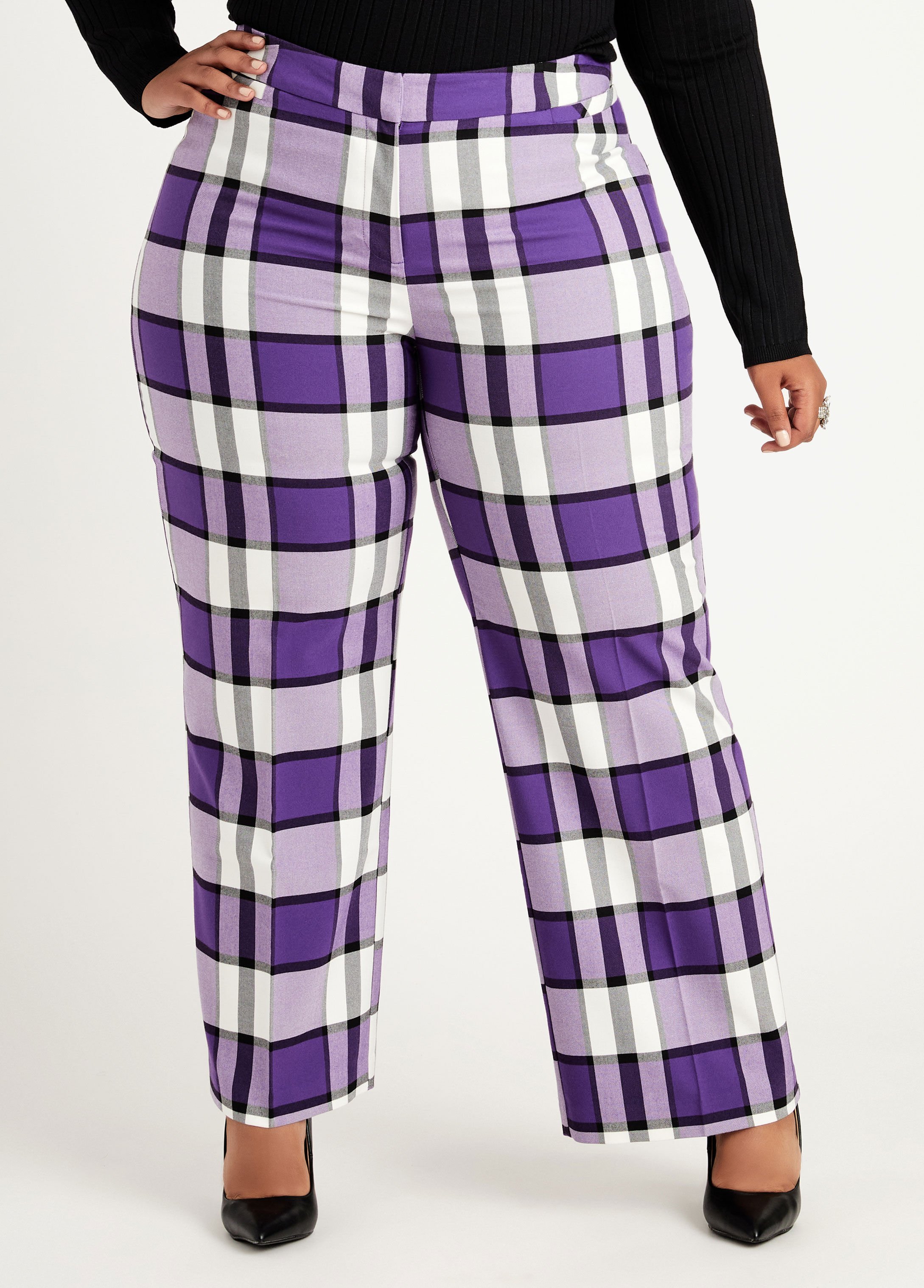 Los Angeles Lakers Concepts Sport Ultimate Plaid Flannel Pajama Pants -  Purple/Black