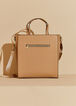 London Fog Caviar Tote, Camel Taupe image number 1