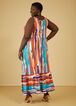 Embellished Brushstroke Maxi Dress, Multi image number 1