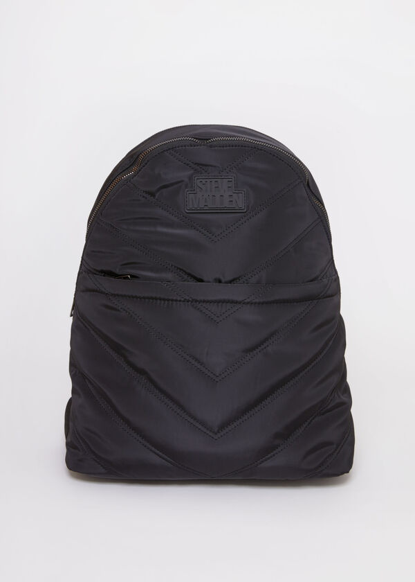 Steve Madden BJewel Quilted Backpack, Black image number 0