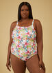 Catherine Malandrino Floral Swimsuit, Multi image number 0